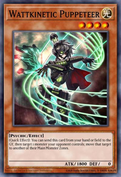 Wattkinetic Puppeteer Common MP18-EN192 2018 Mega-Tin Mega Pack Yugioh card