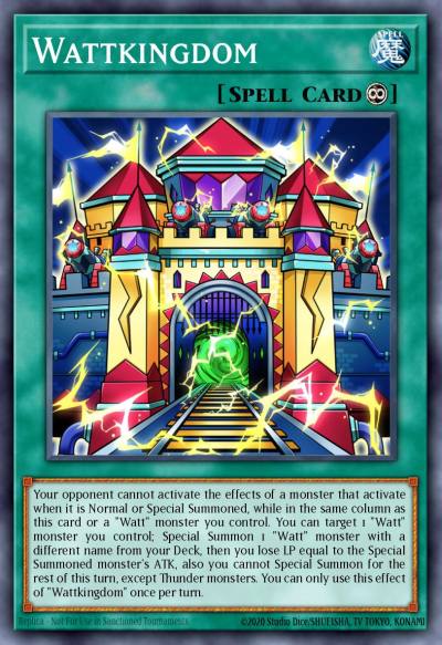 Wattkingdom Common AGOV-EN062 Age of Overlord Yugioh card