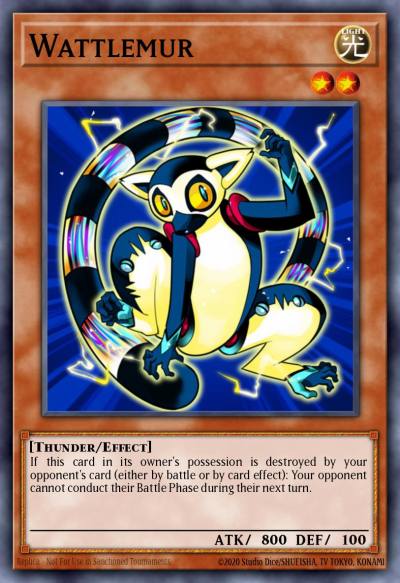 Wattlemur Common DREV-EN025 Duelist Revolution Yugioh card