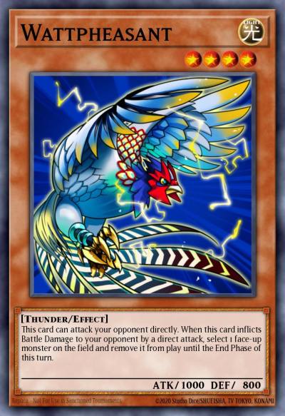 Wattpheasant Common DREV-EN026 Duelist Revolution Yugioh card