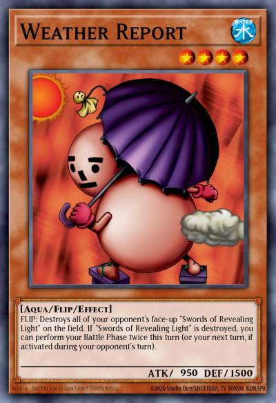 Weather Report Common MRL-020 Magic Ruler Yugioh card