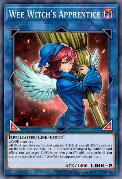 Wee Witchs Apprentice Rare MP19-EN111 2019 Gold Sarcophagus Tin Mega Pack Yugioh card