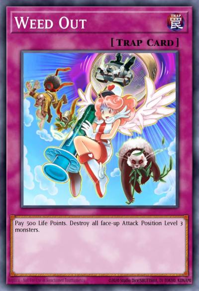 Weed Out Common DR04-EN114 Dark Revelation Volume 4 Yugioh card