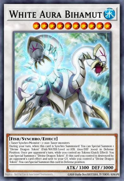 White Aura Bihamut Common BLC1-EN162 Battles of Legend Chapter 1 Yugioh card