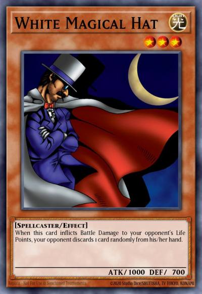White Magical Hat Common DB1-EN151 Dark Beginning 1 Yugioh card