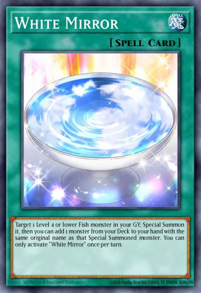 White Mirror Ultra Rare BROL-EN051 Brothers of Legend Yugioh card