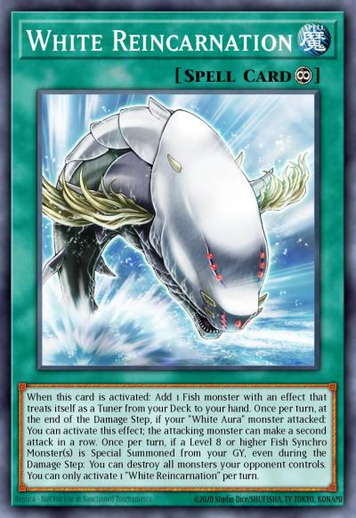White Reincarnation Common MP25-EN317 2025 Mega-Pack Tin Yugioh card