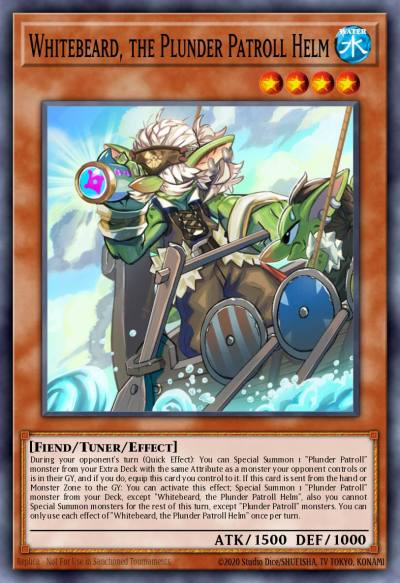 Whitebeard the Plunder Patroll Helm Ultra Rare GFP2-EN091 Ghosts From the Past The 2nd Haunting Yugioh card
