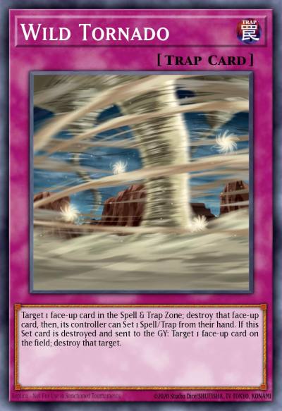 Wild Tornado Common SS01-ENC17 Speed Duel Starter Decks Destiny Masters Yugioh card
