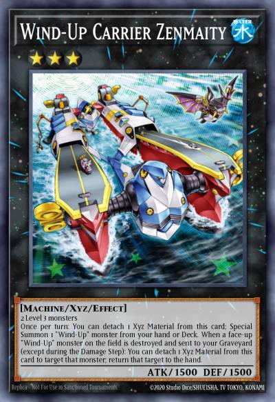Wind-Up Carrier Zenmaity Ultimate Rare ORCS-EN044 Order of Chaos Yugioh card