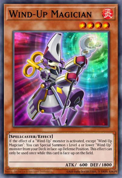 Wind-Up Magician Rare GENF-EN014 Generation Force Yugioh card