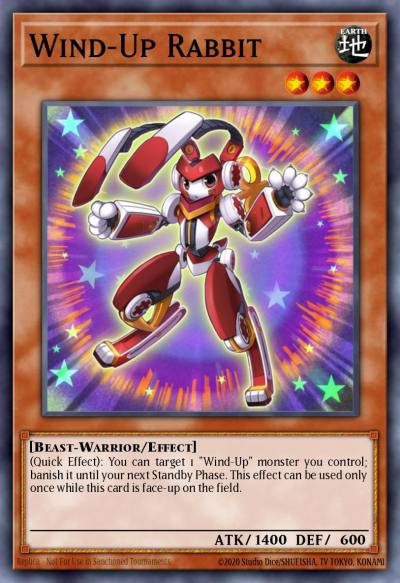 Wind-Up Rabbit Super Rare CT09-EN010 Collectible Tins 2012 Wave 1 Yugioh card