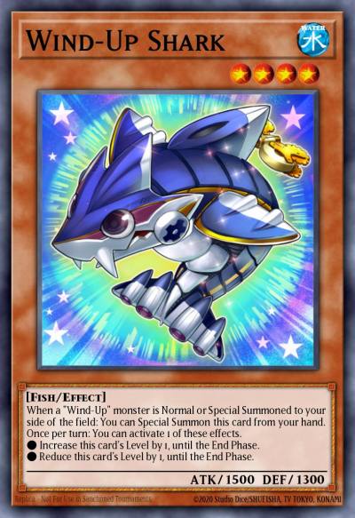 Wind-Up Shark Super Rare CBLZ-ENSE1 Cosmo Blazer Special Edition Yugioh card