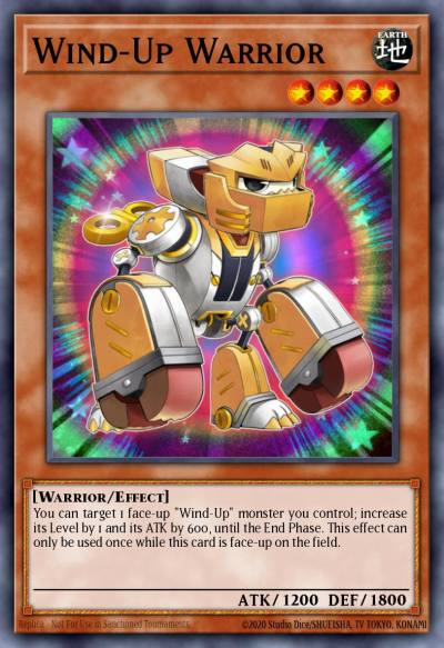 Wind-Up Warrior Common BP01-EN170 Battle Pack Epic Dawn Yugioh card