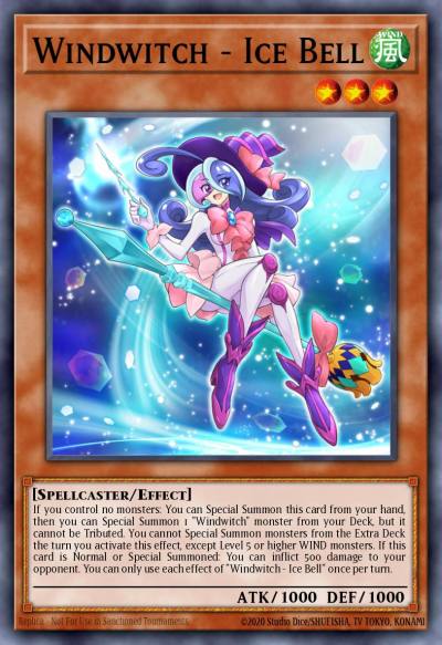 Windwitch - Ice Bell Common OP15-EN023 OTS Tournament Pack 15 Yugioh card