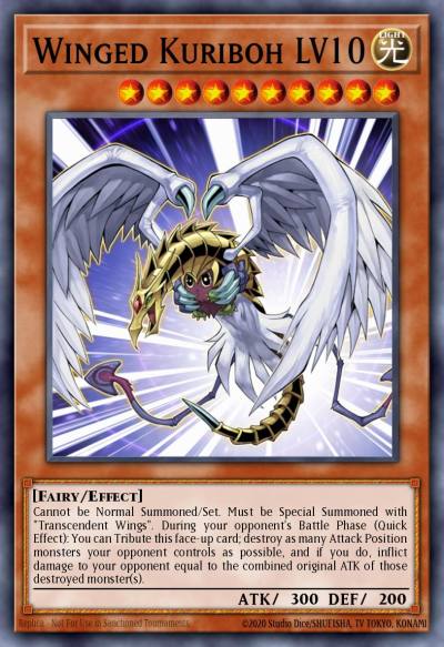 Winged Kuriboh LV10 Ultimate Rare CRV-EN005 Cybernetic Revolution Yugioh card