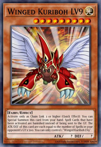 Winged Kuriboh LV9 Secret Rare LCGX-EN043 Legendary Collection 2 The Duel Academy Years Mega Pack Yugioh card