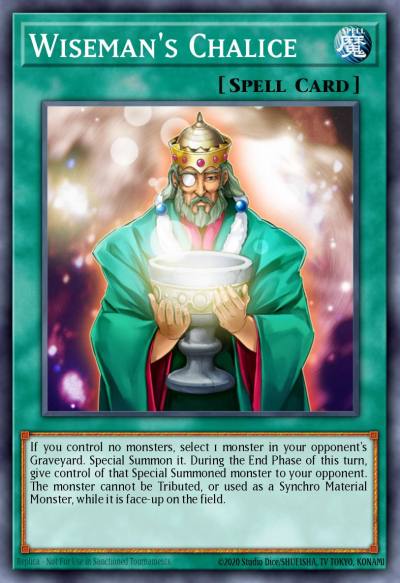 Wisemans Chalice Super Rare DREV-EN060 Duelist Revolution Yugioh card