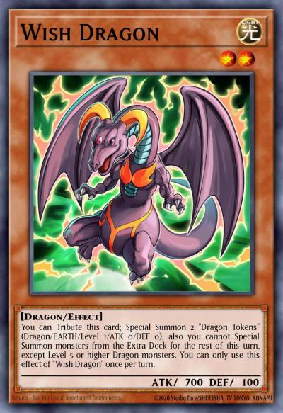Wish Dragon Super Rare CYAC-EN093 Cyberstorm Access Yugioh card