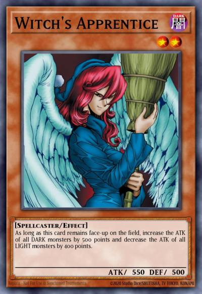 Witchs Apprentice Common DB2-EN070 Dark Beginning 2 Yugioh card