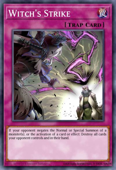 Witchs Strike Ultra Rare MP20-EN035 2020 Tin of Lost Memories Mega Pack Yugioh card