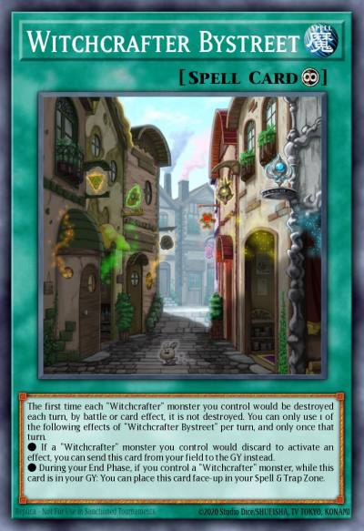 Witchcrafter Bystreet Ultra Rare MP20-EN229 2020 Tin of Lost Memories Mega Pack Yugioh card