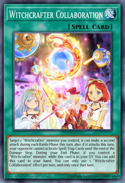 Witchcrafter Collaboration Rare MP20-EN227 2020 Tin of Lost Memories Mega Pack Yugioh card
