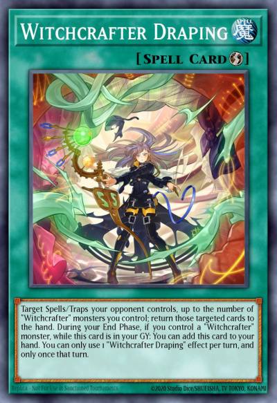 Witchcrafter Draping Common MP20-EN228 2020 Tin of Lost Memories Mega Pack Yugioh card