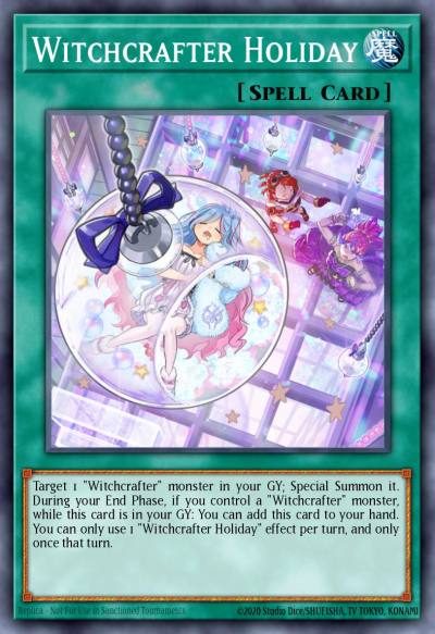 Witchcrafter Holiday Ultra Rare MP20-EN226 2020 Tin of Lost Memories Mega Pack Yugioh card