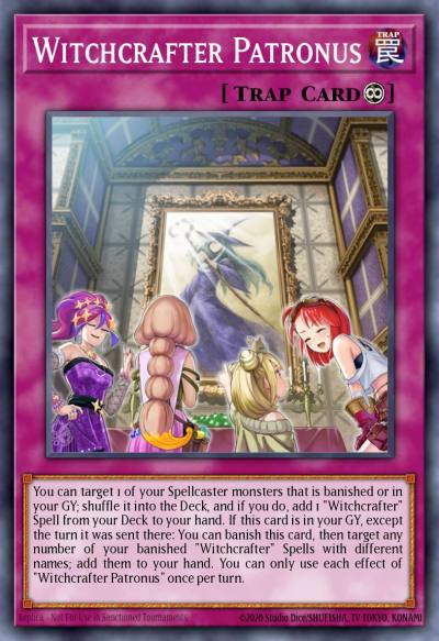 Witchcrafter Patronus Common MP21-EN085 2021 Tin of Ancient Battles Yugioh card