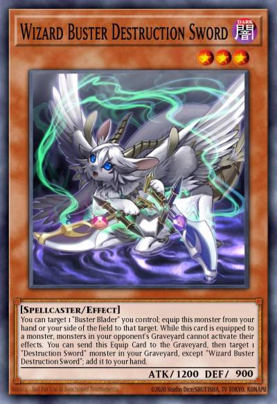 Wizard Buster Destruction Sword Common MP16-EN191 2016 Mega-Tin Mega Pack Yugioh card