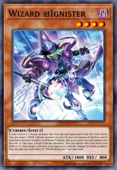 Wizard @Ignister Super Rare ALIN-EN001 Alliance Insight Yugioh card