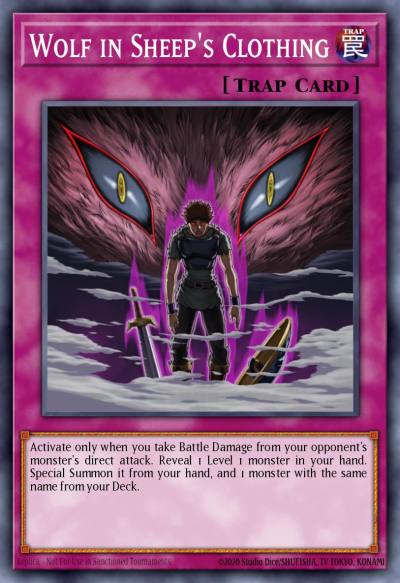 Wolf in Sheeps Clothing Common SOVR-EN069 Stardust Overdrive Yugioh card