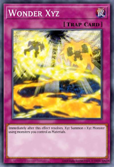 Wonder Xyz Common MP17-EN042 2017 Mega-Tin Mega Pack Yugioh card