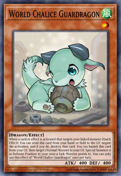 World Chalice Guardragon Ultra Rare MP18-EN047 2018 Mega-Tin Mega Pack Yugioh card