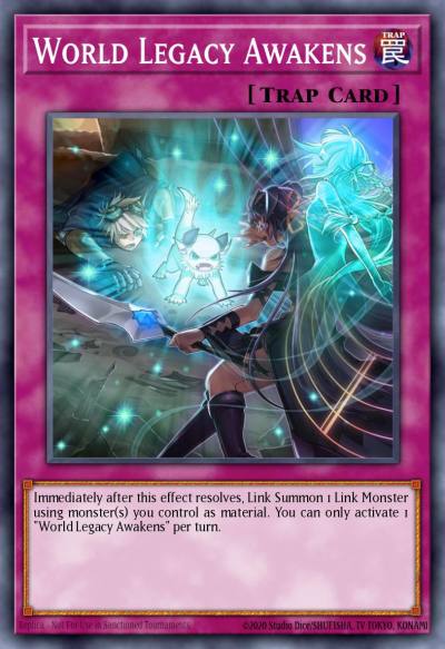 World Legacy Awakens Common MP19-EN048 2019 Gold Sarcophagus Tin Mega Pack Yugioh card