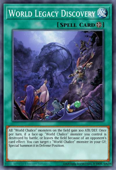 World Legacy Discovery Rare MP18-EN073 2018 Mega-Tin Mega Pack Yugioh card