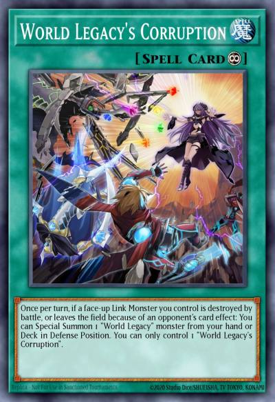 World Legacys Corruption Common MP19-EN037 2019 Gold Sarcophagus Tin Mega Pack Yugioh card