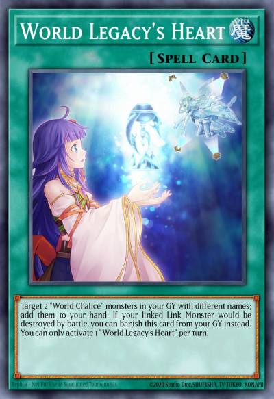 World Legacys Heart Common MP18-EN074 2018 Mega-Tin Mega Pack Yugioh card