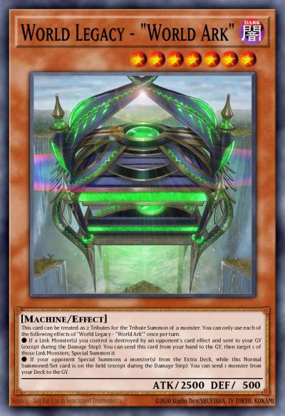 World Legacy - World Ark Rare SAST-EN016 Savage Strike Yugioh card