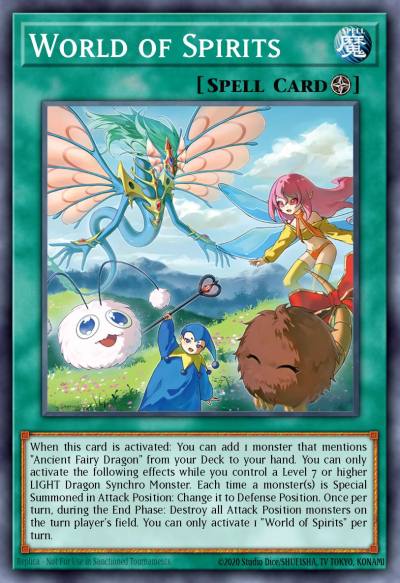World of Spirits Super Rare ALIN-EN055 Alliance Insight Yugioh card