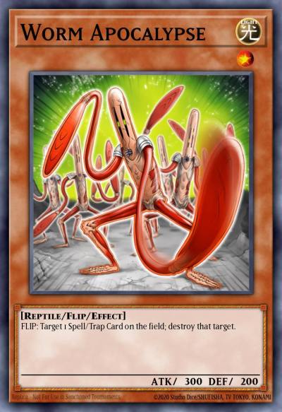 Worm Apocalypse Duel Terminal Normal Parallel Rare DT01-EN026 Duel Terminal 1 Yugioh card