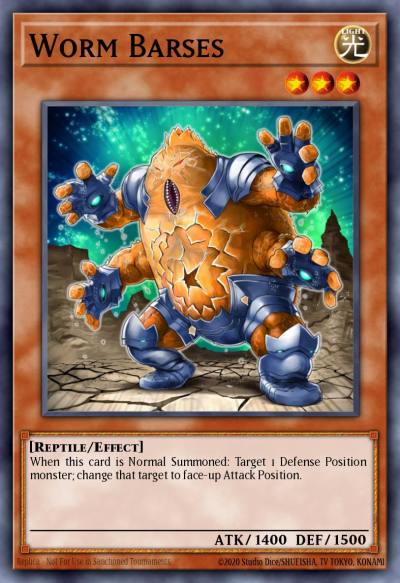 Worm Barses Common BP01-EN201 Battle Pack Epic Dawn Yugioh card