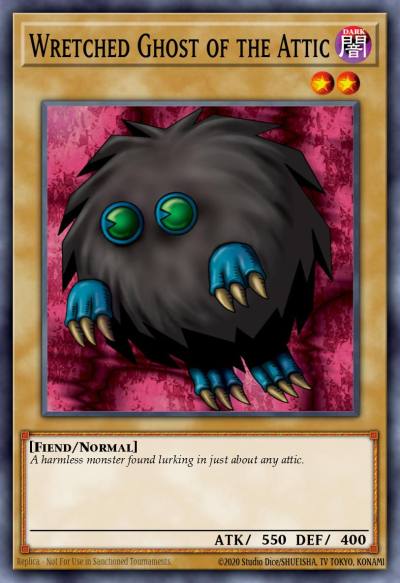 Wretched Ghost of the Attic Common TP8-EN018 Tournament Pack 8 Yugioh card