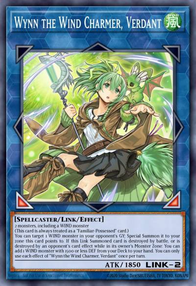 Wynn the Wind Charmer Verdant Ultra Rare MP20-EN124 2020 Tin of Lost Memories Mega Pack Yugioh card