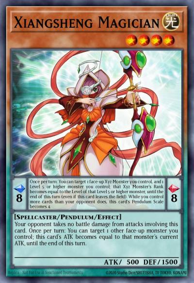 Xiangsheng Magician Super Rare MP16-EN050 2016 Mega-Tin Mega Pack Yugioh card