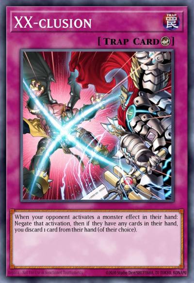XX-clusion Common MP23-EN109 25th Anniversary Tin Dueling Heroes Mega Pack Yugioh card