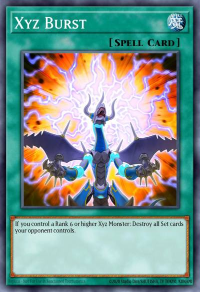 Xyz Burst Ultra Rare GFTP-EN116 Ghosts From the Past Yugioh card