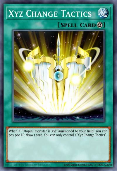 Xyz Change Tactics Ultra Rare DUPO-EN065 Duel Power Yugioh card