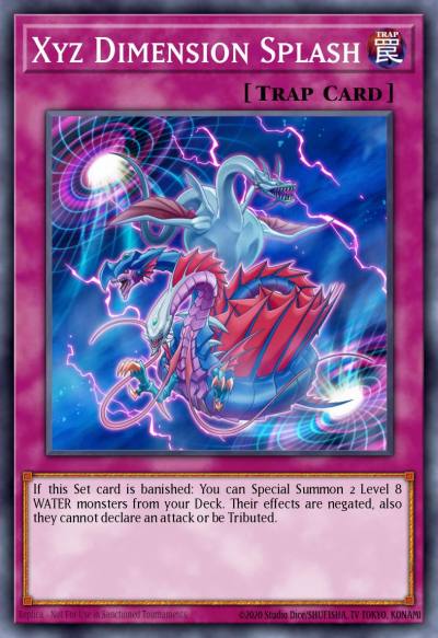 Xyz Dimension Splash Common CBLZ-EN069 Cosmo Blazer Yugioh card